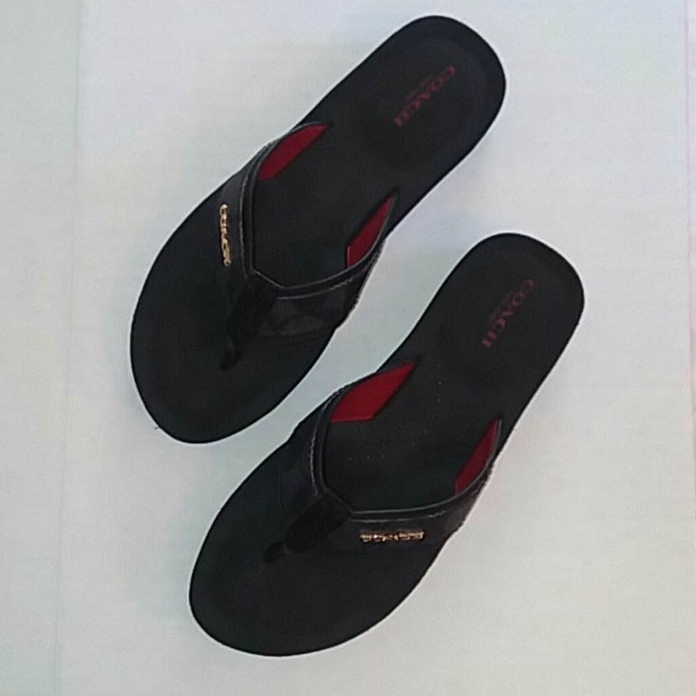 Coach Judy Style Flip Flops Size 6B